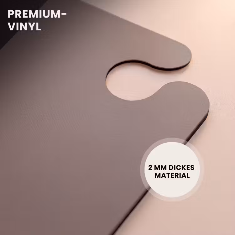 CaseSwap™ - Minimal - Taupe mit schwarzem Streifen — 6