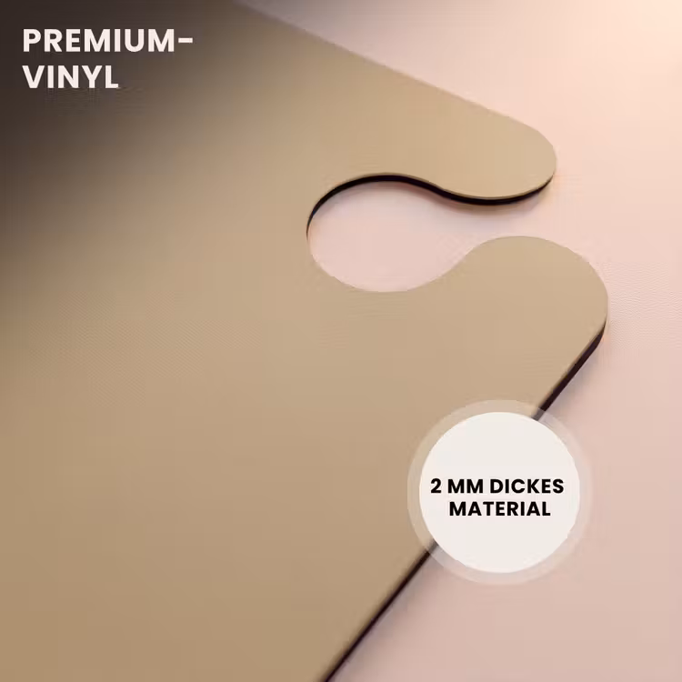 CaseSwap™ - Minimal - Goldbraun mit goldenen Wellen — 6