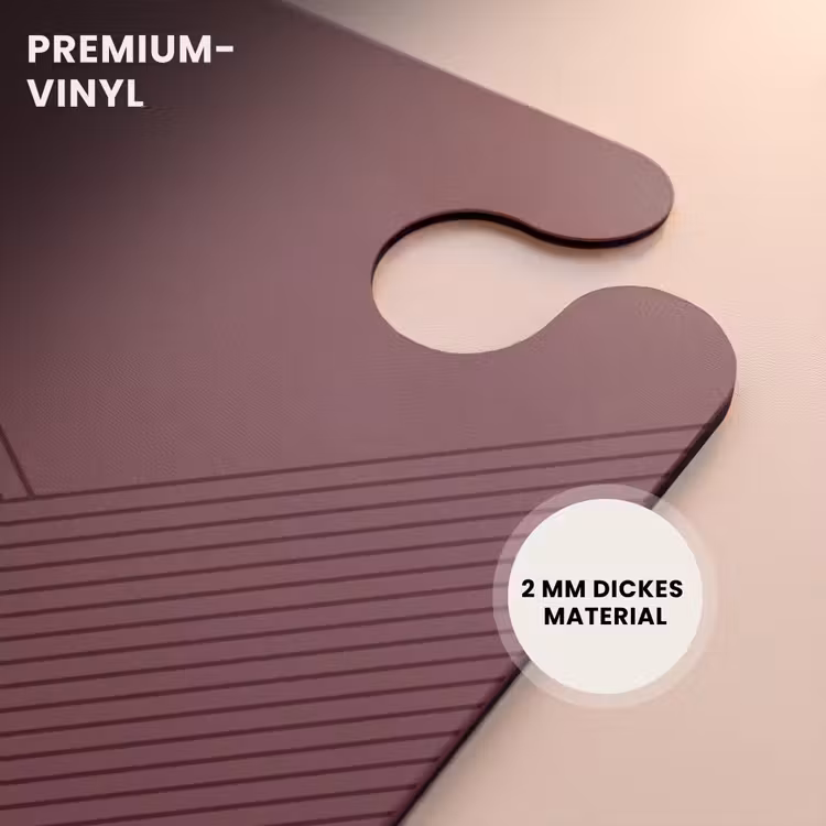 CaseSwap™ - Minimal - Sich kreuzende Linien auf Altrosa — 6