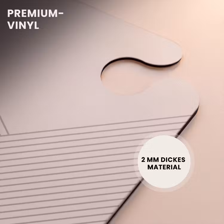 CaseSwap™ - Minimal - Sich überschneidende Linien auf hellem Sand — 6