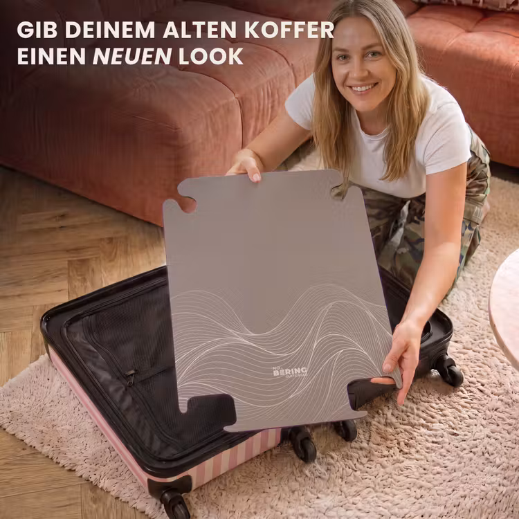 CaseSwap™ - Minimal - Taupe mit Wellen — 3