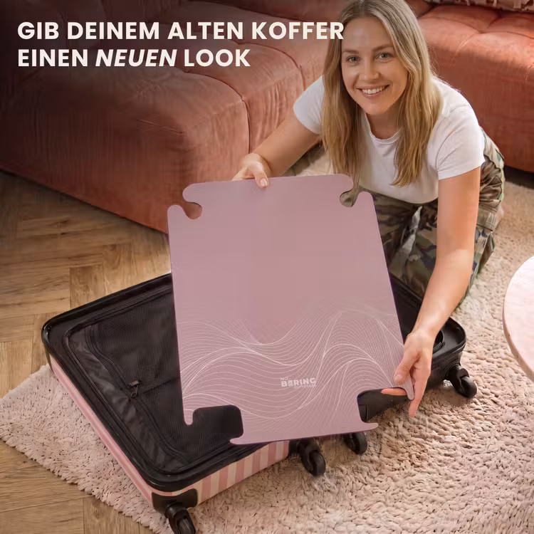 CaseSwap™ - Minimal - Weiches Altrosa mit Wellen — 3