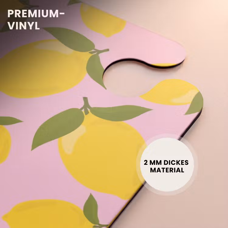 CaseSwap™ - Pastell - Zitronen auf hellrosa Hintergrund — 6