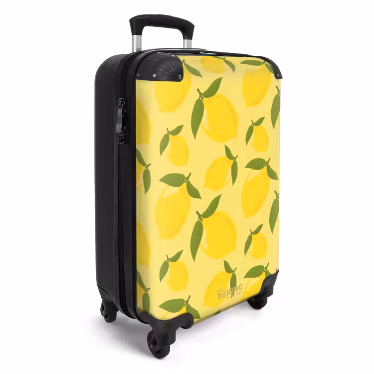 CaseSwap™ - Pastell - Zitronen auf pastellgelbem Hintergrund — 2