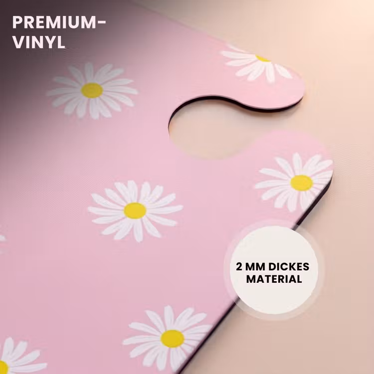 CaseSwap™ - Pastell - Gänseblümchen auf hellem, rosa Hintergrund — 6