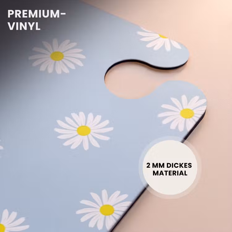 CaseSwap™ - Pastell - Margeriten auf hellhimmelblauem Hintergrund — 6