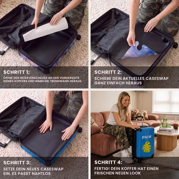 CaseSwap™ - Sommerliche Reiseziele - Palmenstrand blau — 4
