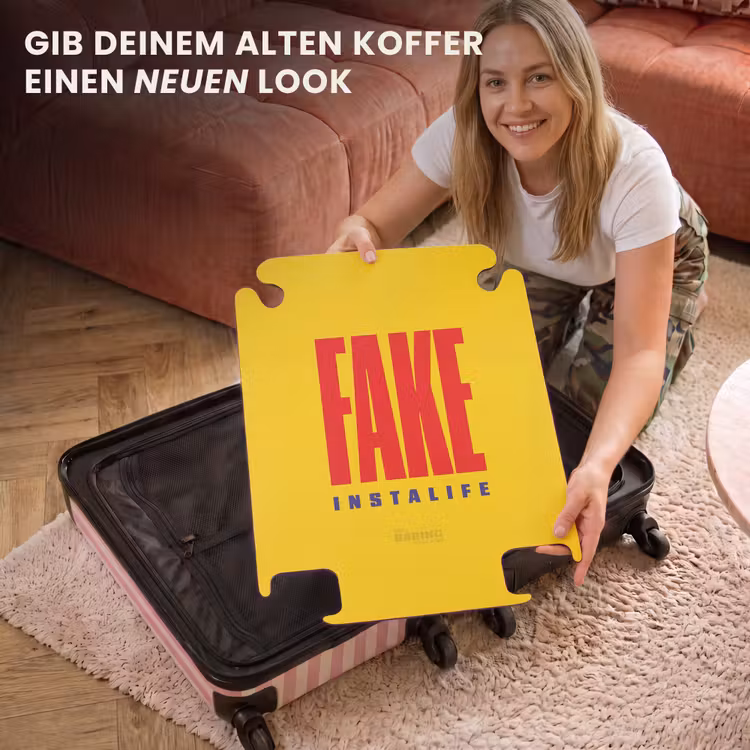 CaseSwap™ - Zitate - Fake instalife goldgelb — 3