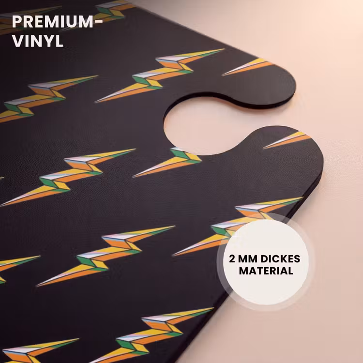 CaseSwap™ - Patterns - Goldener Blitz auf schwarzem Hintergrund — 6