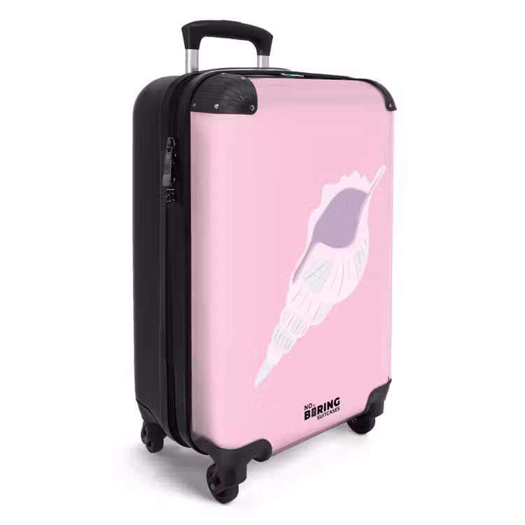 CaseSwap™ - Erinnerungen an den Sommer - Muschelkunst auf Rosa — 2