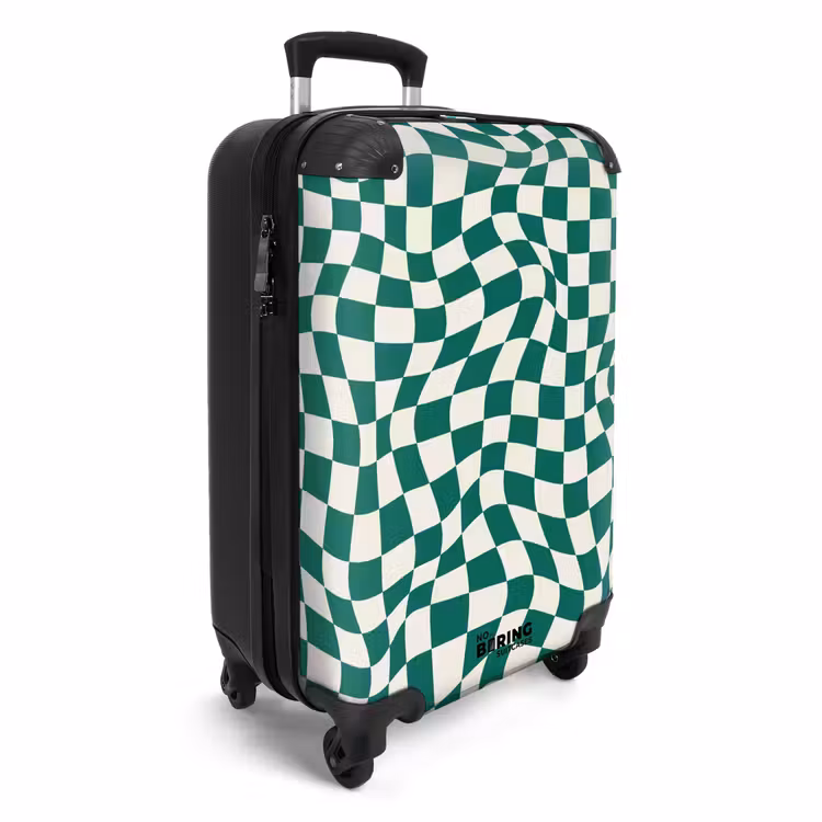 CaseSwap™ - Patterns - Optische Täuschung in Grün und Weiß — 2