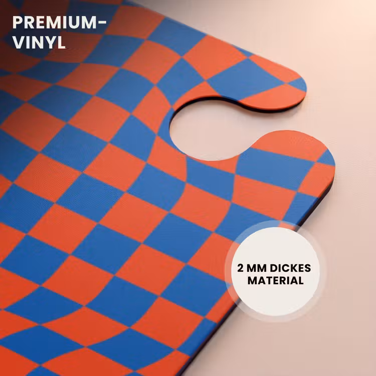 CaseSwap™ - Patterns - Optische Täuschung in Rot und Blau — 6