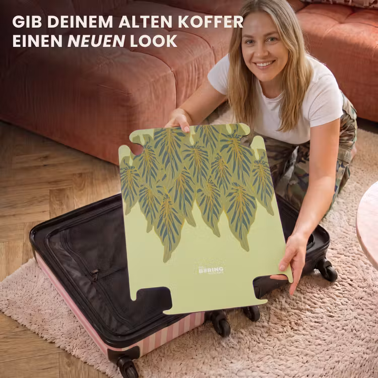 CaseSwap™ - Sommererinnerungen - Tropische Blätter auf grünem Hintergrund — 3