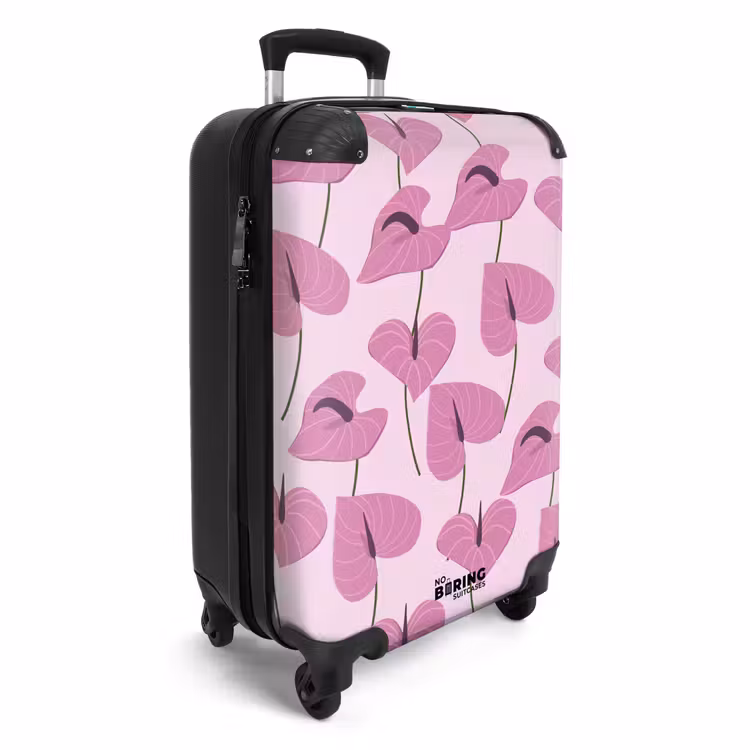 CaseSwap™ - Sommererinnerungen - Rosa Anthurium-Muster — 2