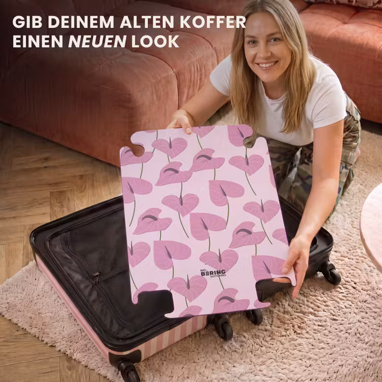 CaseSwap™ - Sommererinnerungen - Rosa Anthurium-Muster — 3