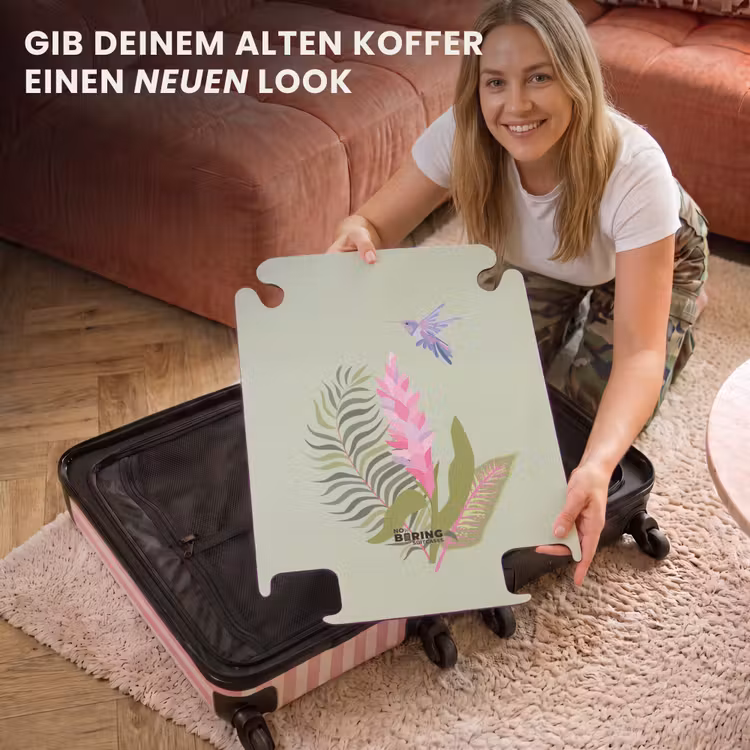 CaseSwap™ - Sommerliche Erinnerungen - Kolibri in der Nähe tropischer Blumen — 3