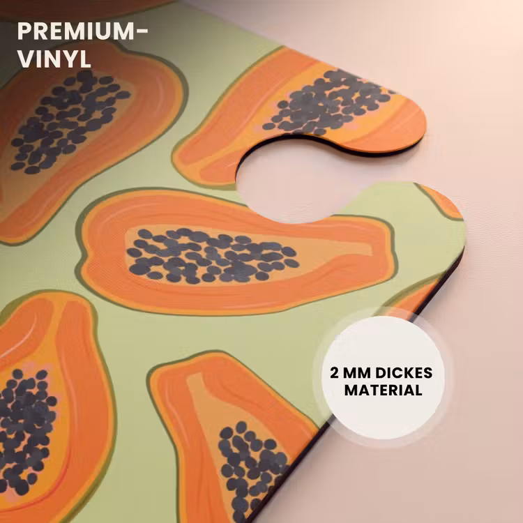 CaseSwap™ - Sommererinnerungen - Papayas auf grünem Hintergrund — 6
