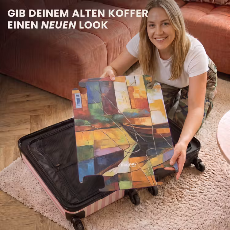 CaseSwap™ - Abstrakt - Kunst - Boot - Farben — 3