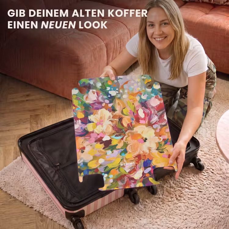CaseSwap™ - Gemälde - Ölfarbe - Blumen - Regenbogen — 3