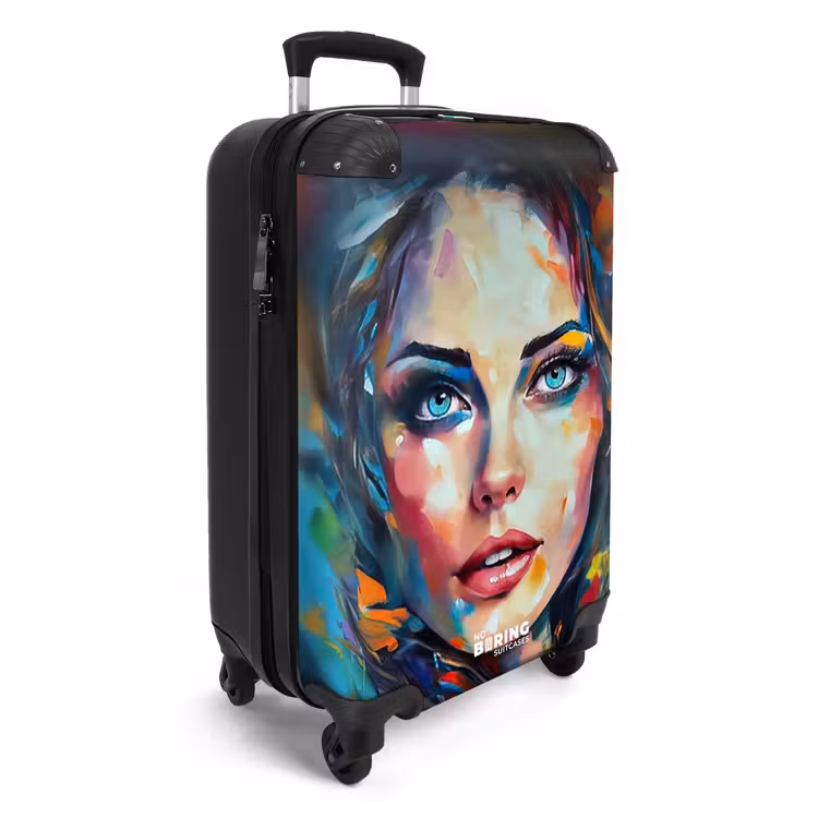 CaseSwap™ - Gesicht - Frau - Ölfarbe - Farbenfroh - Kunst — 2