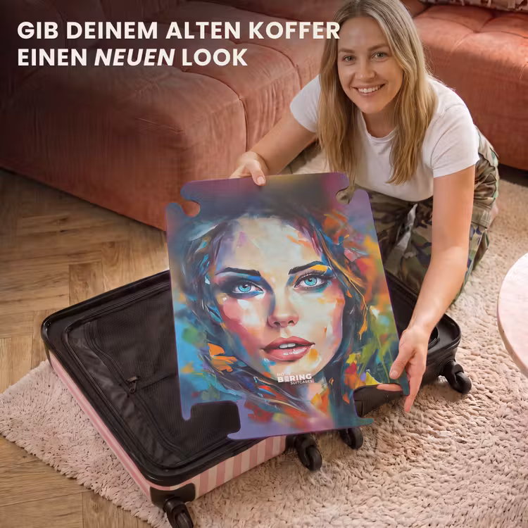 CaseSwap™ - Gesicht - Frau - Ölfarbe - Farbenfroh - Kunst — 3