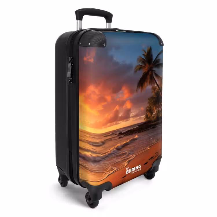 CaseSwap™ - Strand mit Palme bei Sonnenuntergang — 2