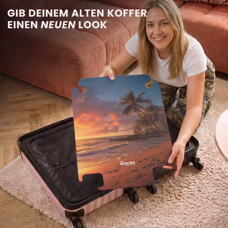 CaseSwap™ - Strand mit Palme bei Sonnenuntergang — 3