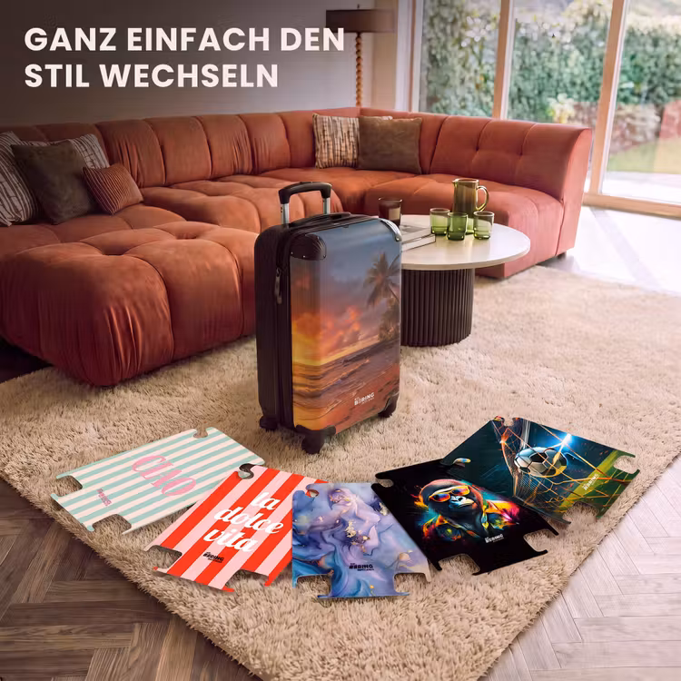 CaseSwap™ - Strand mit Palme bei Sonnenuntergang — 5