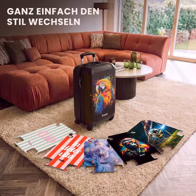 CaseSwap™ - Bunter Papagei mit Graffiti — 5