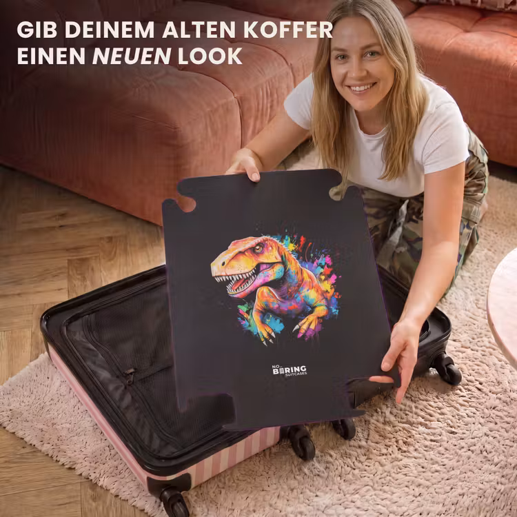 CaseSwap™ - Dinosaurier mit buntem Graffiti — 3