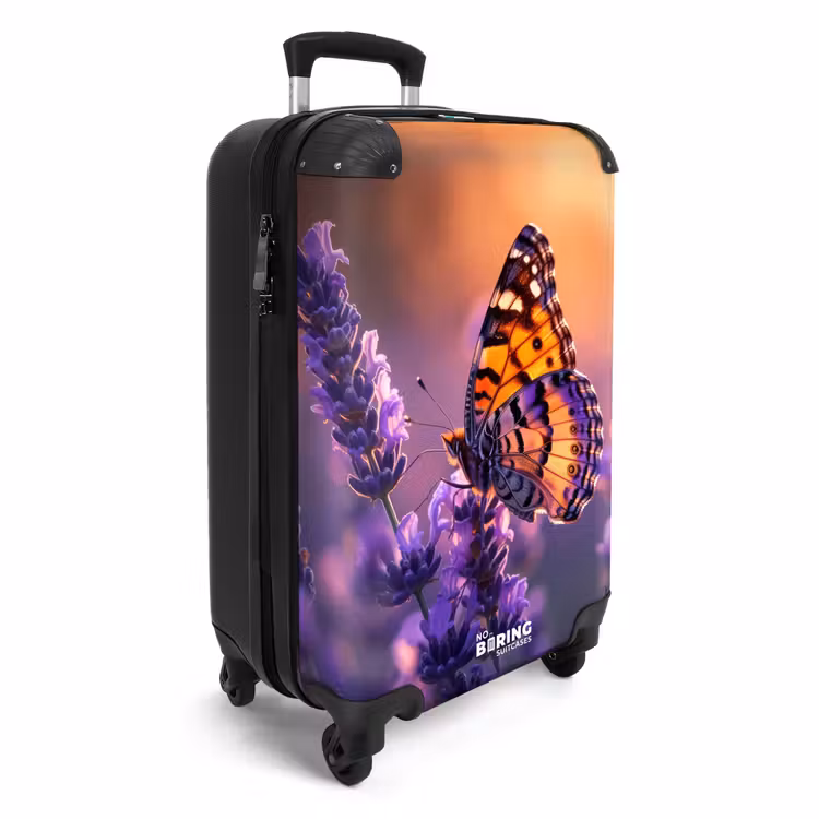 CaseSwap™ - Schmetterling auf lila Lavendel — 2