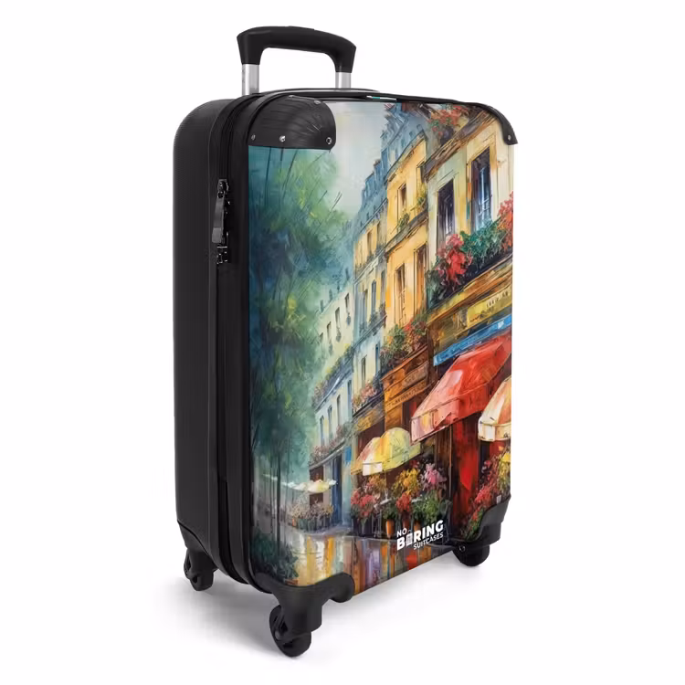 CaseSwap™ - Straße - Ölgemälde - Farbenfroh - Stadt — 2