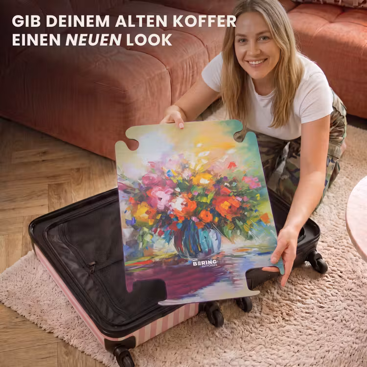CaseSwap™ - Blumen - Bunt - Blumentopf - Ölgemälde — 3