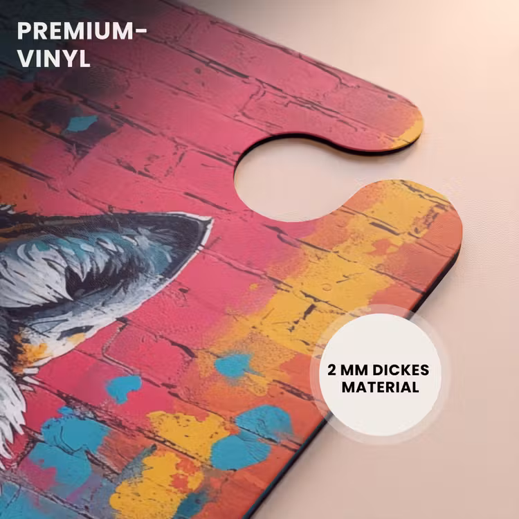 CaseSwap™ - Bunter Fuchs mit Fell im Graffiti-Stil — 6