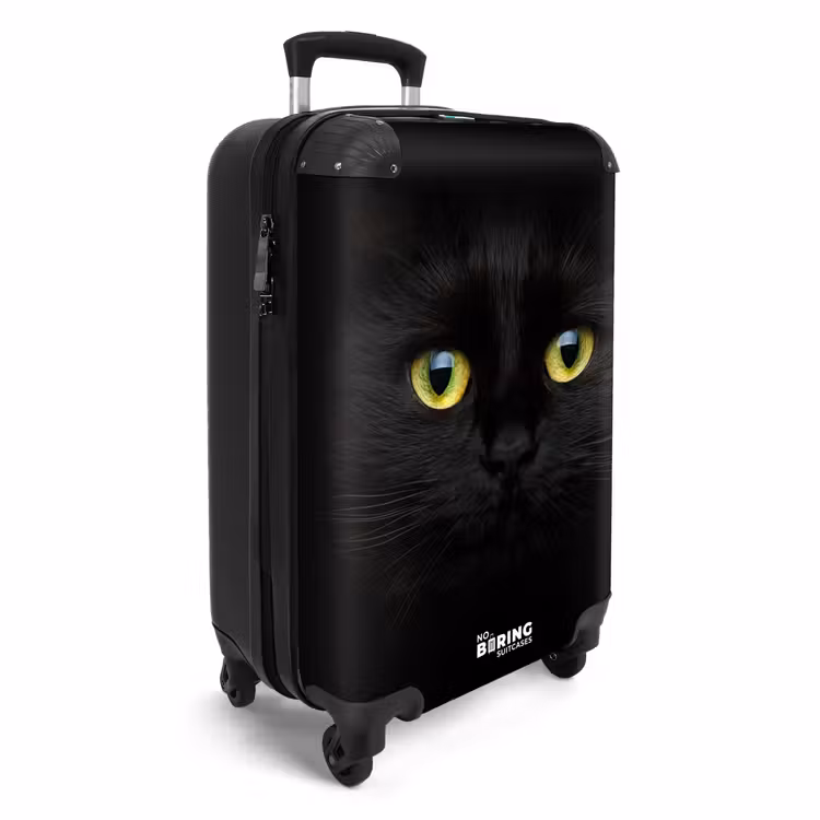 CaseSwap™ - Schwarze Katze mit hellen Augen — 2
