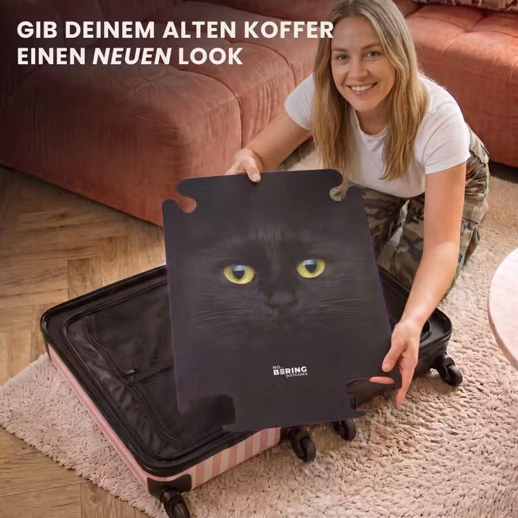 CaseSwap™ - Schwarze Katze mit hellen Augen — 3