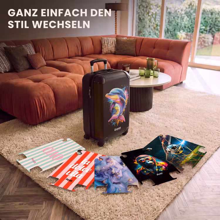 CaseSwap™ - Delfin mit buntem Graffiti — 5