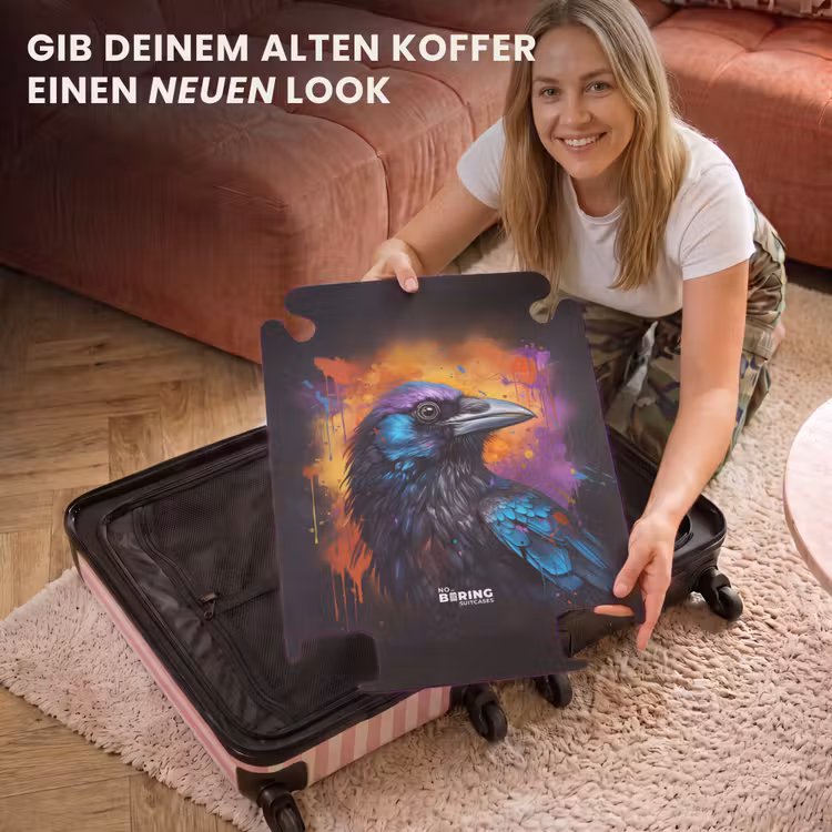 CaseSwap™ - Krähe mit buntem Graffiti — 3