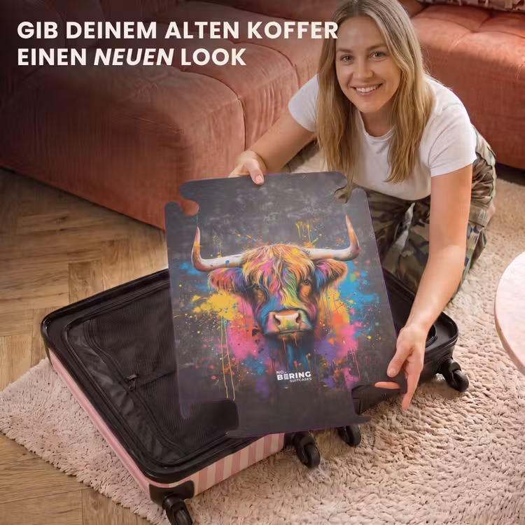 CaseSwap™ - Schottische Highlander als Graffiti-Kunst — 3