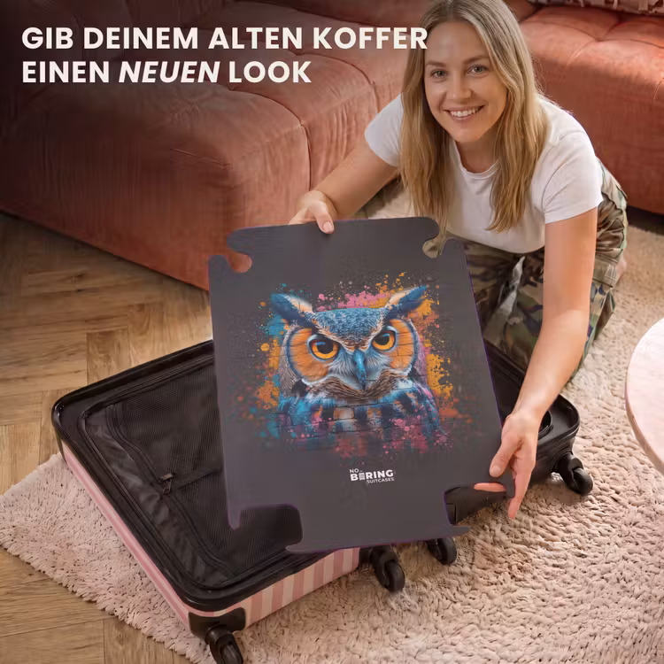 CaseSwap™ - Eule im bunten Graffiti-Stil — 3