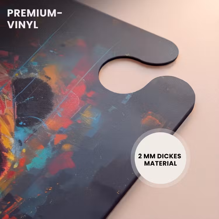 CaseSwap™ - Panda mit buntem Fell und Farbspritzern — 6