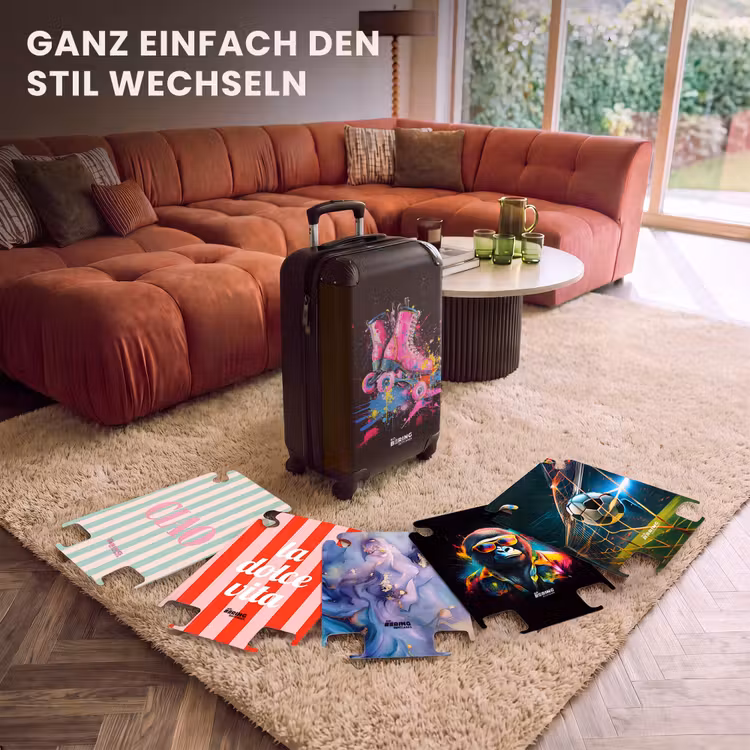 CaseSwap™ - Rosa Rollschuhe mit Farbe — 5