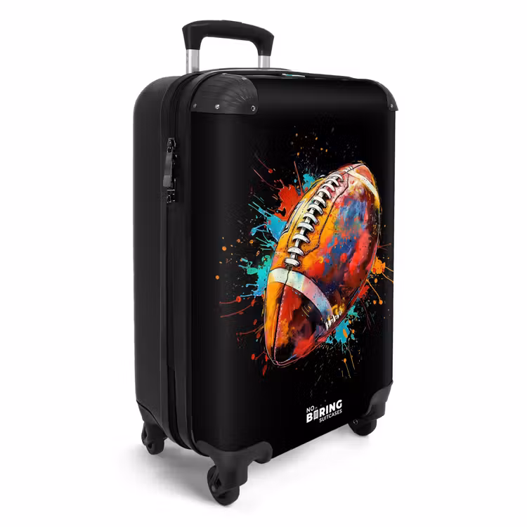 CaseSwap™ - Rugbyball mit buntem Graffiti — 2