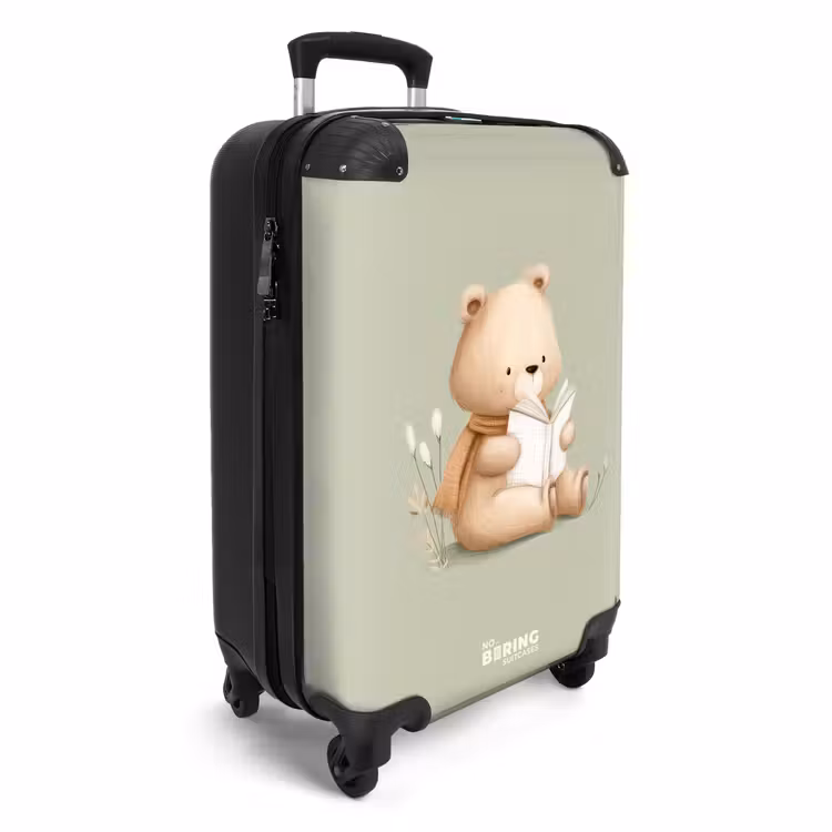 CaseSwap™ - Ein Braunbär mit einem Buch - Grün — 2