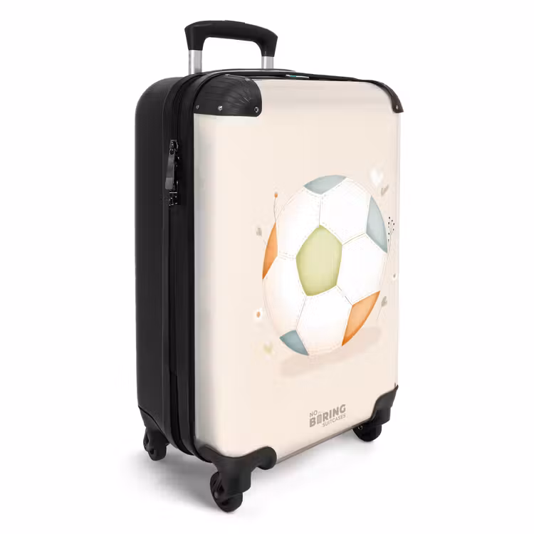 CaseSwap™ - Fußball in beigefarbenen Pastellfarben — 2