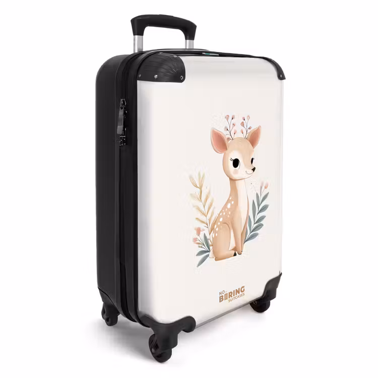 CaseSwap™ - Kleine Rehe umgeben von Pflanzen in Beigetönen — 2