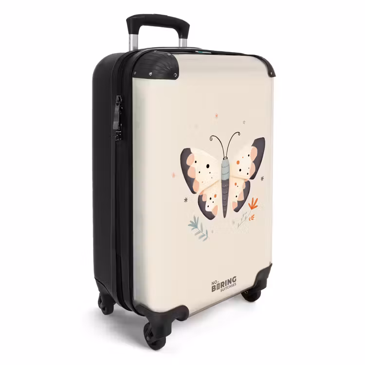 CaseSwap™ - Schmetterling in neutralen Pastellfarben — 2