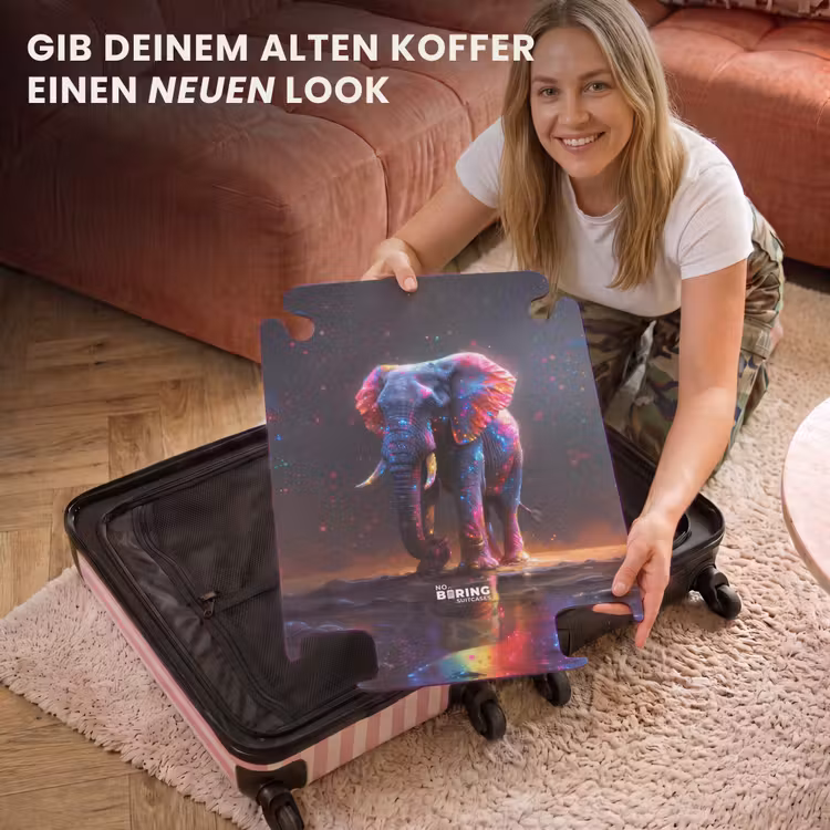 CaseSwap™ - Elefant auf Weltraumreise — 3