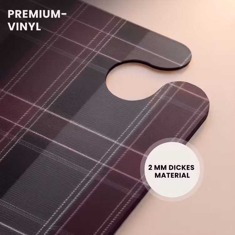 CaseSwap™ - Klassisches Karomuster in Grau und Rot — 6