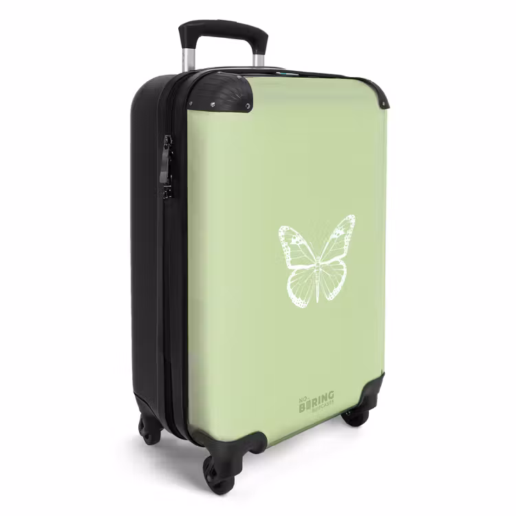 CaseSwap™ - Grüner Hintergrund mit weißem Schmetterling — 2